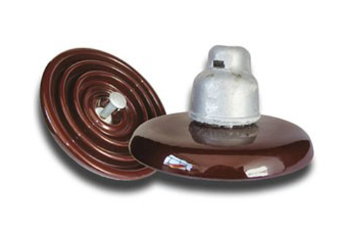 Pollution resistant disc suspension insulator for high voltage line